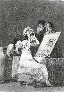 Francisco Goya Hasta la muerte oil on canvas